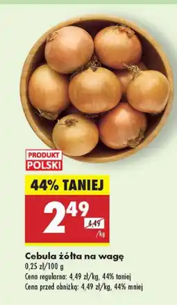 Biedronka Cebula żółta 1 kg Biedronka oferta