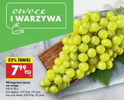 Biedronka Winogrono jasne 1 kg Biedronka oferta