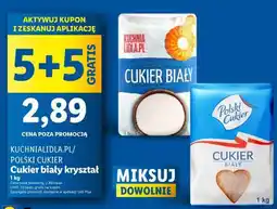 Lidl KUCHNIALIDLA.PL/ /POLSKI CUKIER oferta