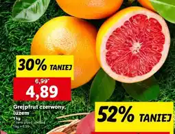 Lidl Grejpfrut czerwony, luzem oferta