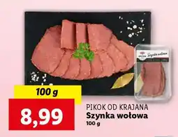 Lidl Pikok od Krajana Szynka wołowa oferta