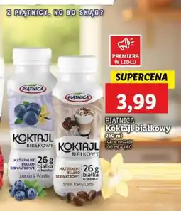 Lidl PIĄTNICA Koktajl białkowy oferta