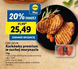 Lidl GRILL&FUN Karkówka premium w suchej marynacie oferta
