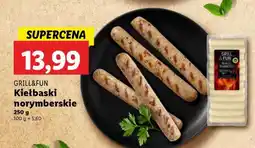 Lidl GRILL&FUN Kiełbaski norymberskie oferta
