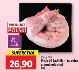 Lidl Polski królik tuszka z podrobami oferta