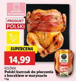 Lidl Polski kurczak do pieczenia z boczkiem w marynacie oferta
