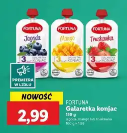 Lidl FORTUNA Galaretka Konjac oferta