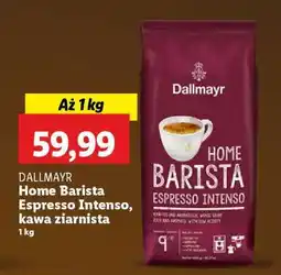 Lidl DALLMAYR Home Barista Espresso Intenso, kawa ziarnista 1 kg oferta