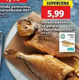 Lidl Dorada wędzona na gorąco, z certyfikatem ASC oferta