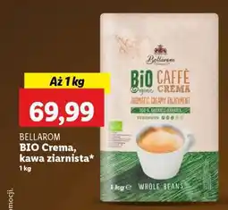Lidl BELLAROM BIO Crema, kawa ziarnista oferta