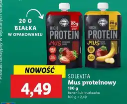 Lidl Solevita Mus proteinowy oferta