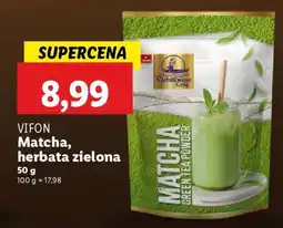 Lidl VIFON Matcha, herbata zielona oferta