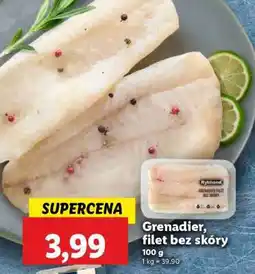 Lidl GRENADIER FILET BEZ SKÓRY oferta