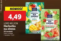 Lidl LORD NELSON Herbatka na zimno oferta