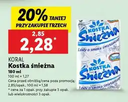 Lidl KORAL Kostka śnieżna oferta
