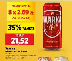 Lidl WARKA oferta