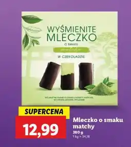 Lidl Mleczko o smaku matchy oferta
