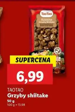 Lidl TAOTAO Grzyby shiitake oferta