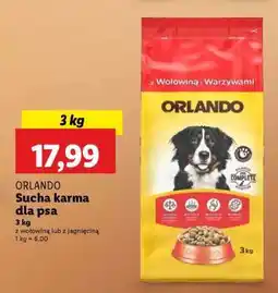 Lidl ORLANDO Sucha karma dla psa oferta