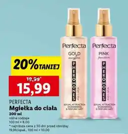 Lidl Perfecta Mgiełka do ciała oferta