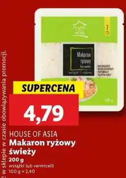 Lidl HOUSE OF ASIA Makaron ryżowy świeży oferta