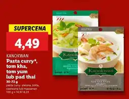 Lidl KANOKWAN Pasta curry, tom kha, tom yum lub pad thai oferta