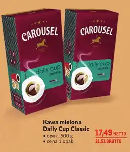 Makro Kawa mielona Carousel Daily Cup Classic oferta
