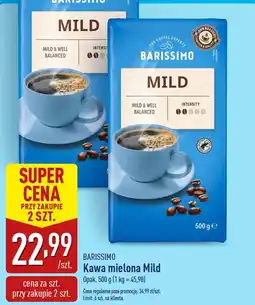 ALDI Kawa mielona Mild Barissimo oferta