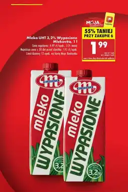 Biedronka Mleko 3.2% Mlekovita Wypasione oferta