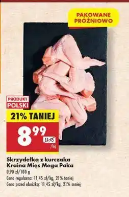 Biedronka Skrzydełka z kurczaka Kraina Mięs oferta