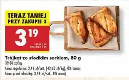 Biedronka Trójkąt z serkiem oferta