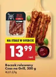 Biedronka Boczek rolowany na grilla Czas Na Grill oferta