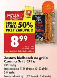 Biedronka Zestaw kiełbasek Czas Na Grill oferta