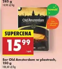 Biedronka Ser plastry Old Amsterdam oferta