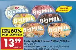 Biedronka Lody marakuja Algida Big Milk oferta