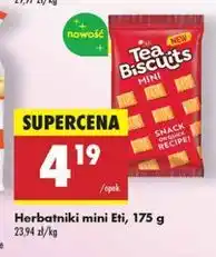 Biedronka Herbatniki mini Eti Tea Biscuits oferta