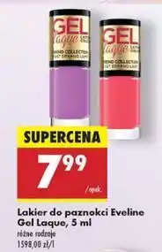 Biedronka Lakier do paznokci Eveline Gel Laque oferta