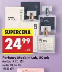 Biedronka Woda perfumowana 83 Made In Lab oferta