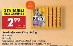 Biedronka Snacki dla kota Kitty oferta