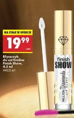 Biedronka Błyszczyk do ust million diamonds Eveline Finish Show oferta