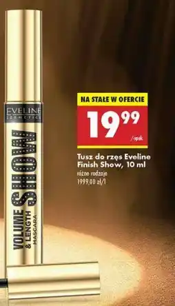 Biedronka Tusz do rzęs Eveline Volume & Lenght Show oferta