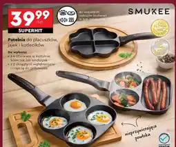 Biedronka Patelnia do placuszków gofrów i jajek 26 cm Smukee oferta