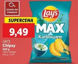 Lidl Lay's MAX 200 g oferta