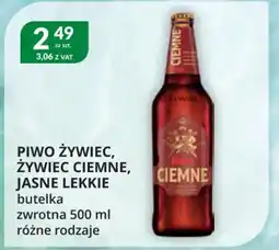 Eurocash Cash & Carry Piwo żywiec, żywiec ciemne, jasne lekkie oferta