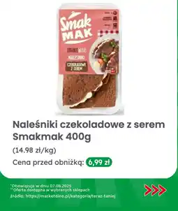 Dino Naleśniki czekoladowe z serem Smakmak oferta