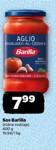 Netto Sos, różne rodzaje Barilla oferta