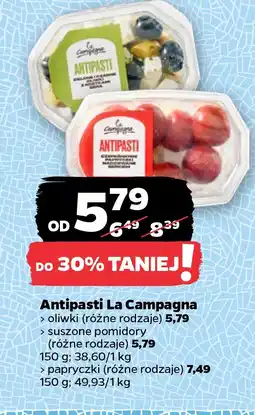 Netto Antipasti: suszone pomidory La Campagna oferta