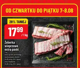 Polomarket Żeberka wieprzowe extra paski POLOmarket oferta
