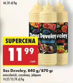Biedronka Sos amerykański Develey oferta
