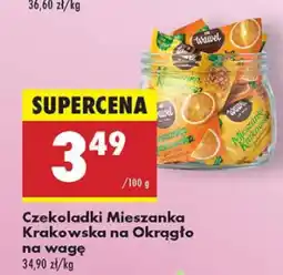 Biedronka Czekoladki na wagę Mieszanka Krakowska oferta